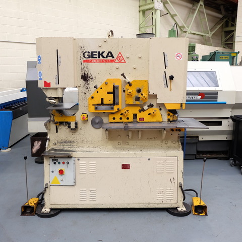 Geka Hydracrop 100S Hydraulic Iron Worker