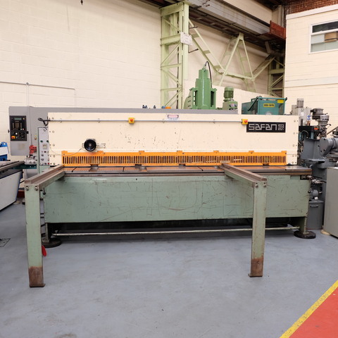 Safan Type 10 x 1/4" Powered Hydraulic Guillotine
