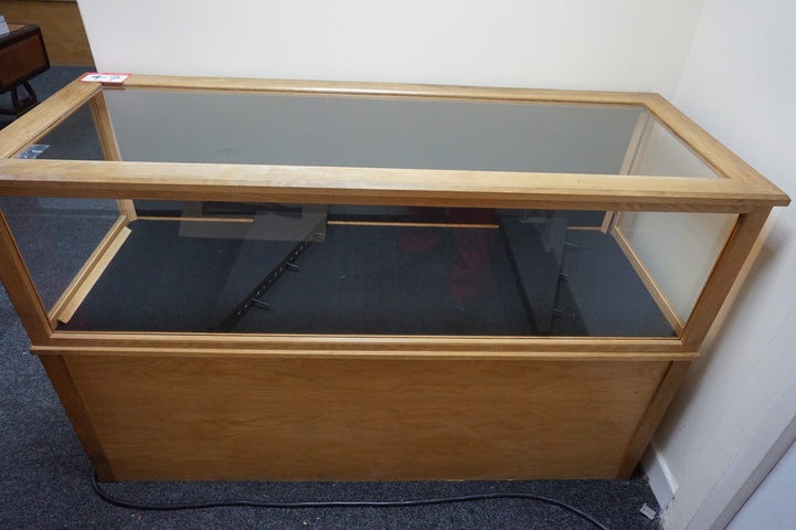 (2) Gun Display Cabinets