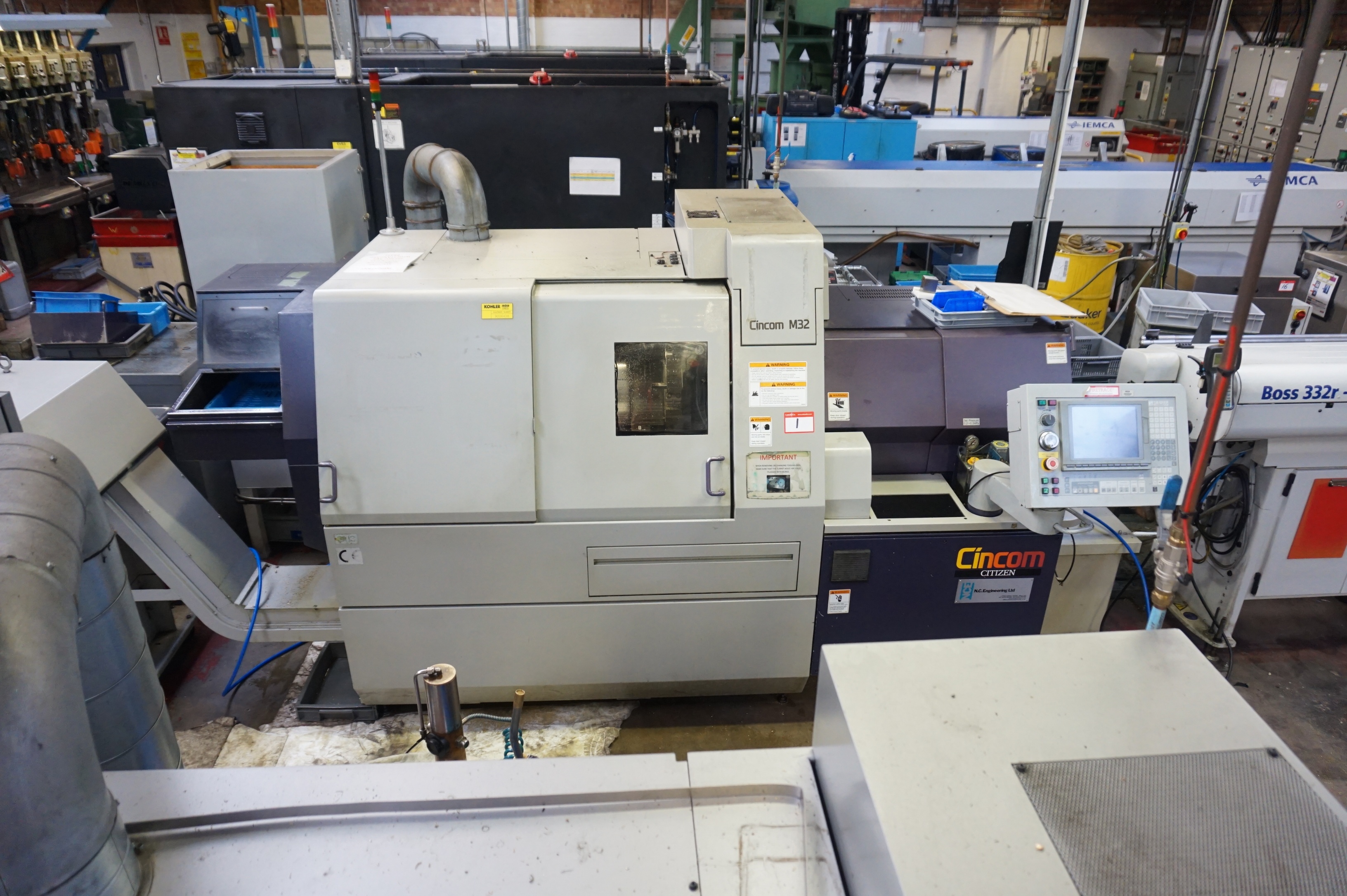 Citizen Cincom M32 Sliding Head Machine