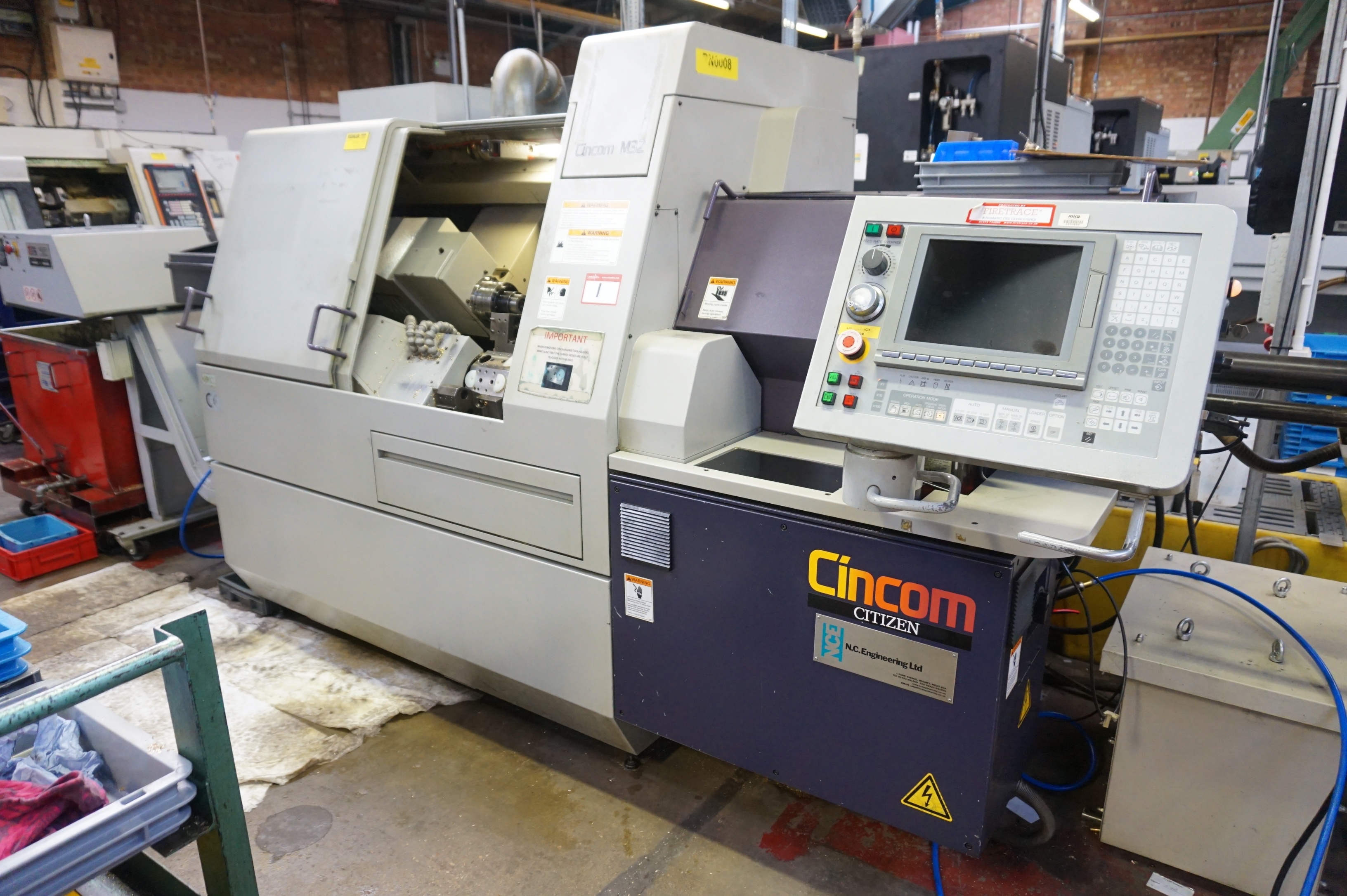 Citizen Cincom M32 Sliding Head Machine