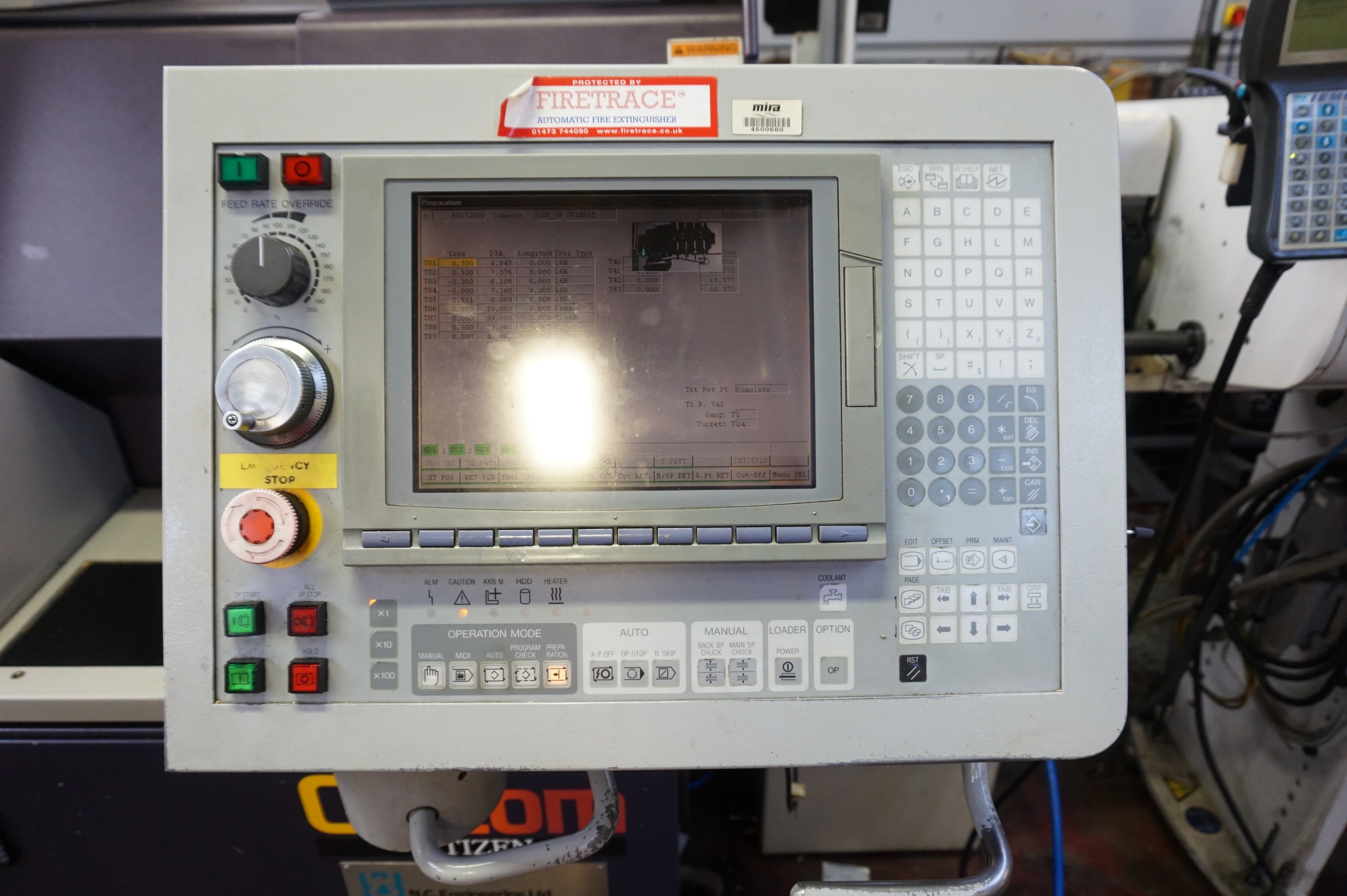 Citizen Cincom M32 Sliding Head Machine