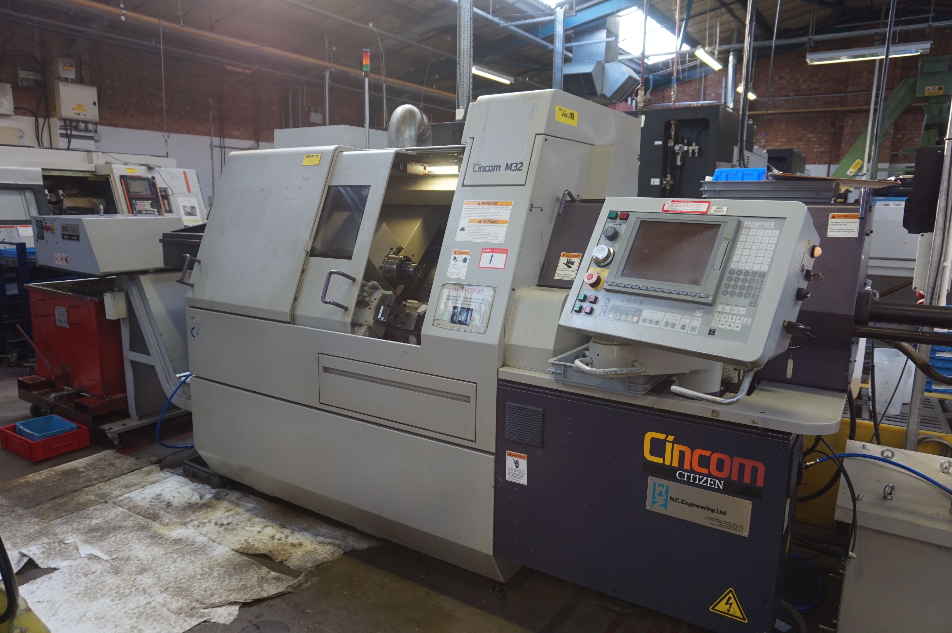 Citizen Cincom M32 Sliding Head Machine