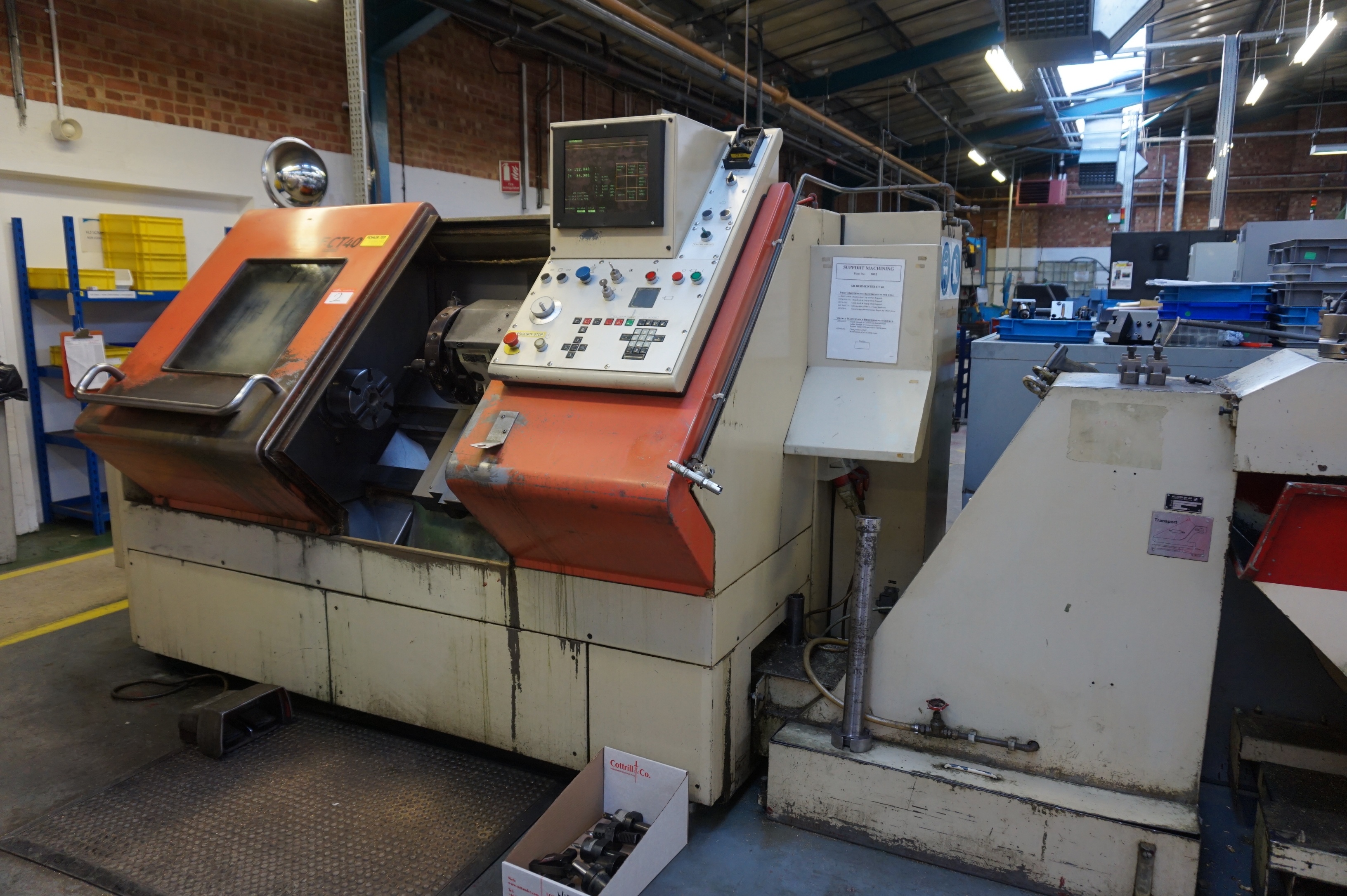 Gildemeister NEF CT 40 CNC Lathe