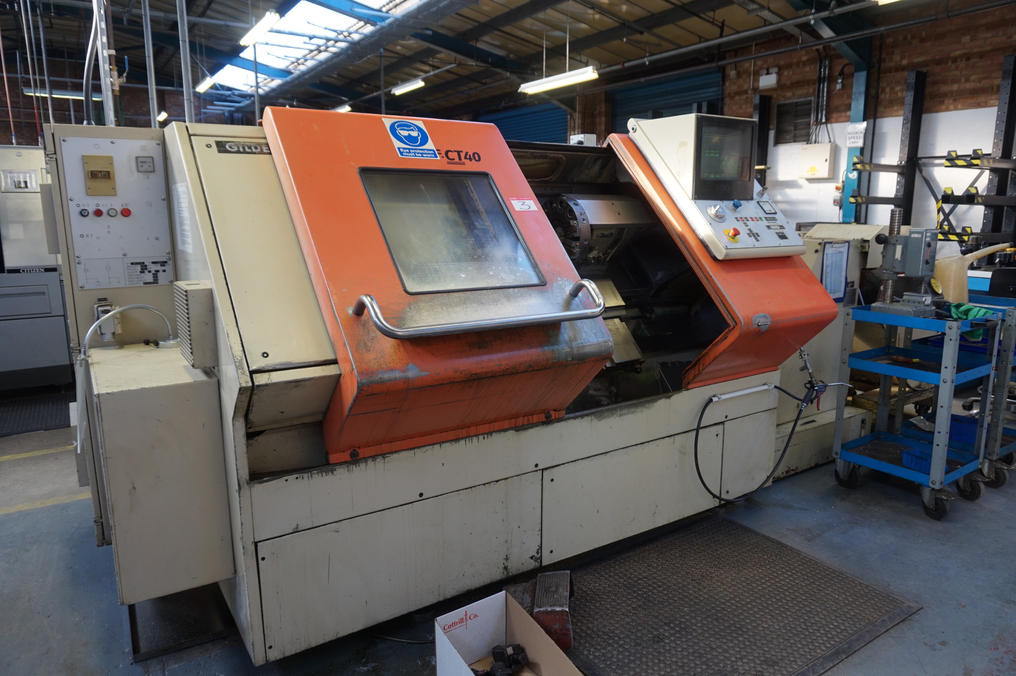 Gildemeister NEF CT40 CNC Lathe