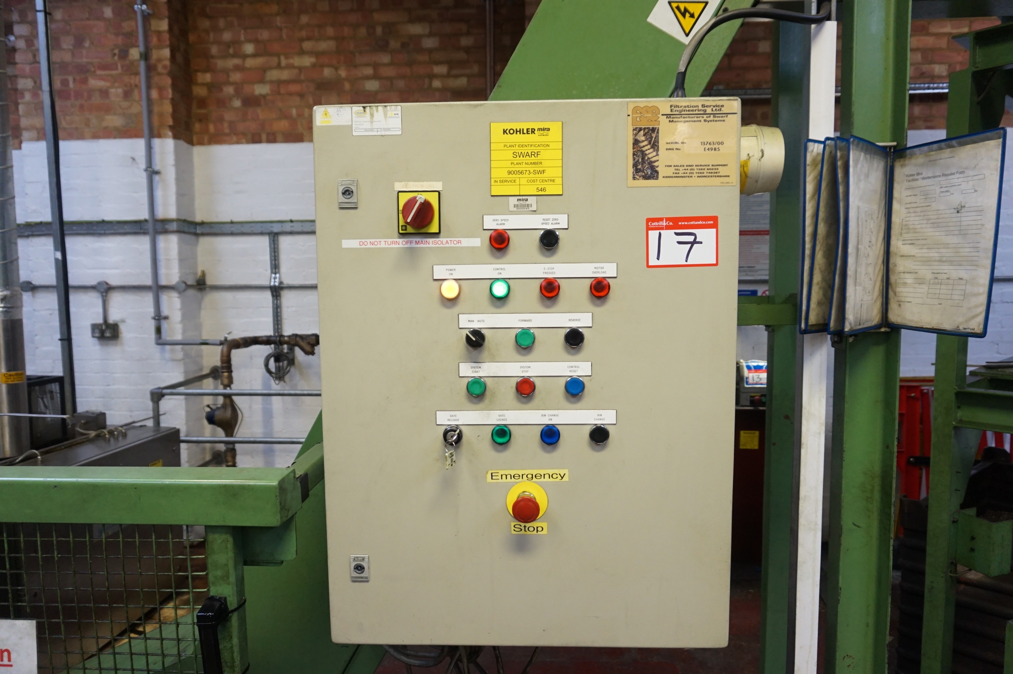 Swarf Processing System FSE Filtration