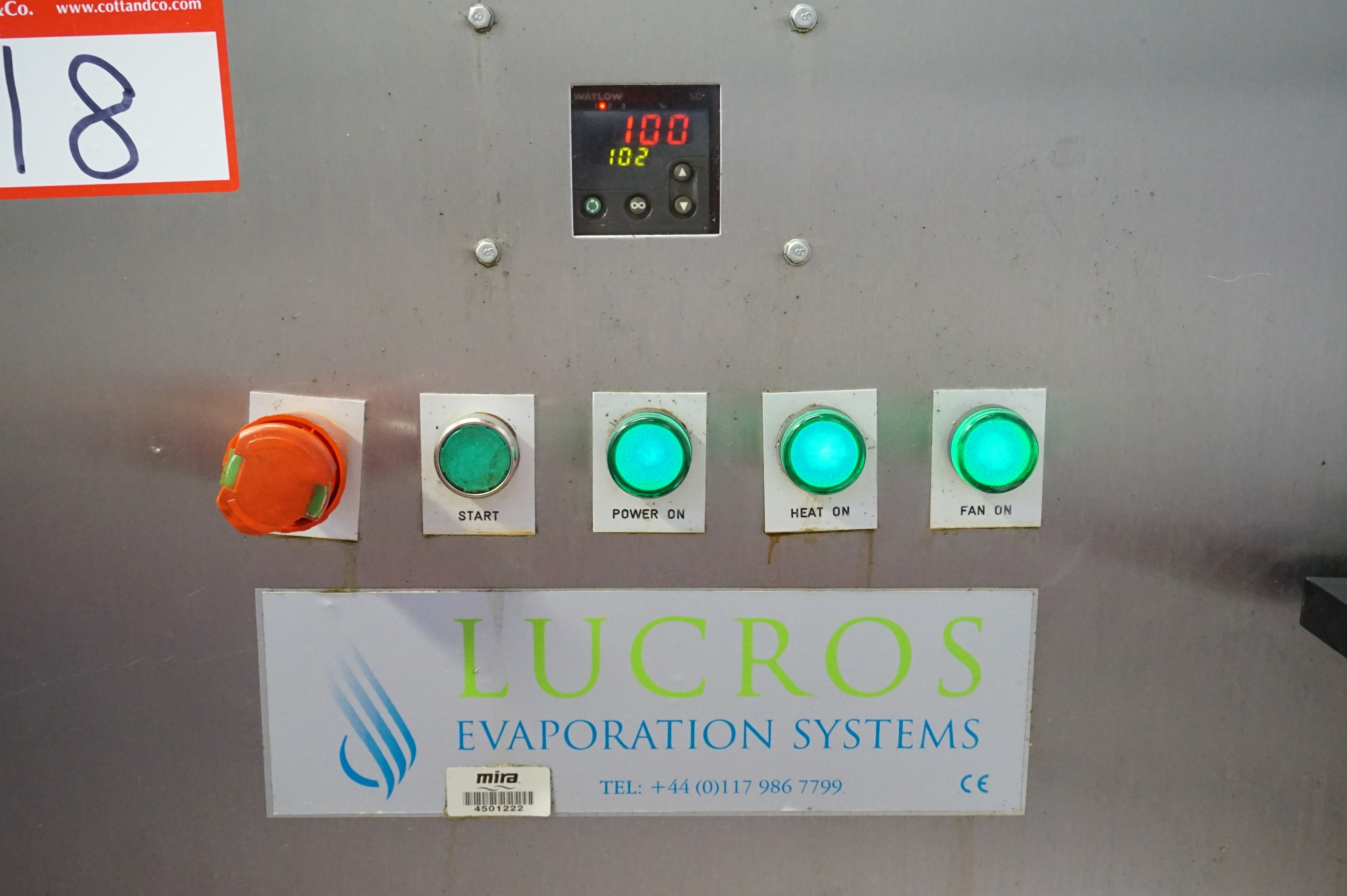 Lucros Coolant Evaporation System