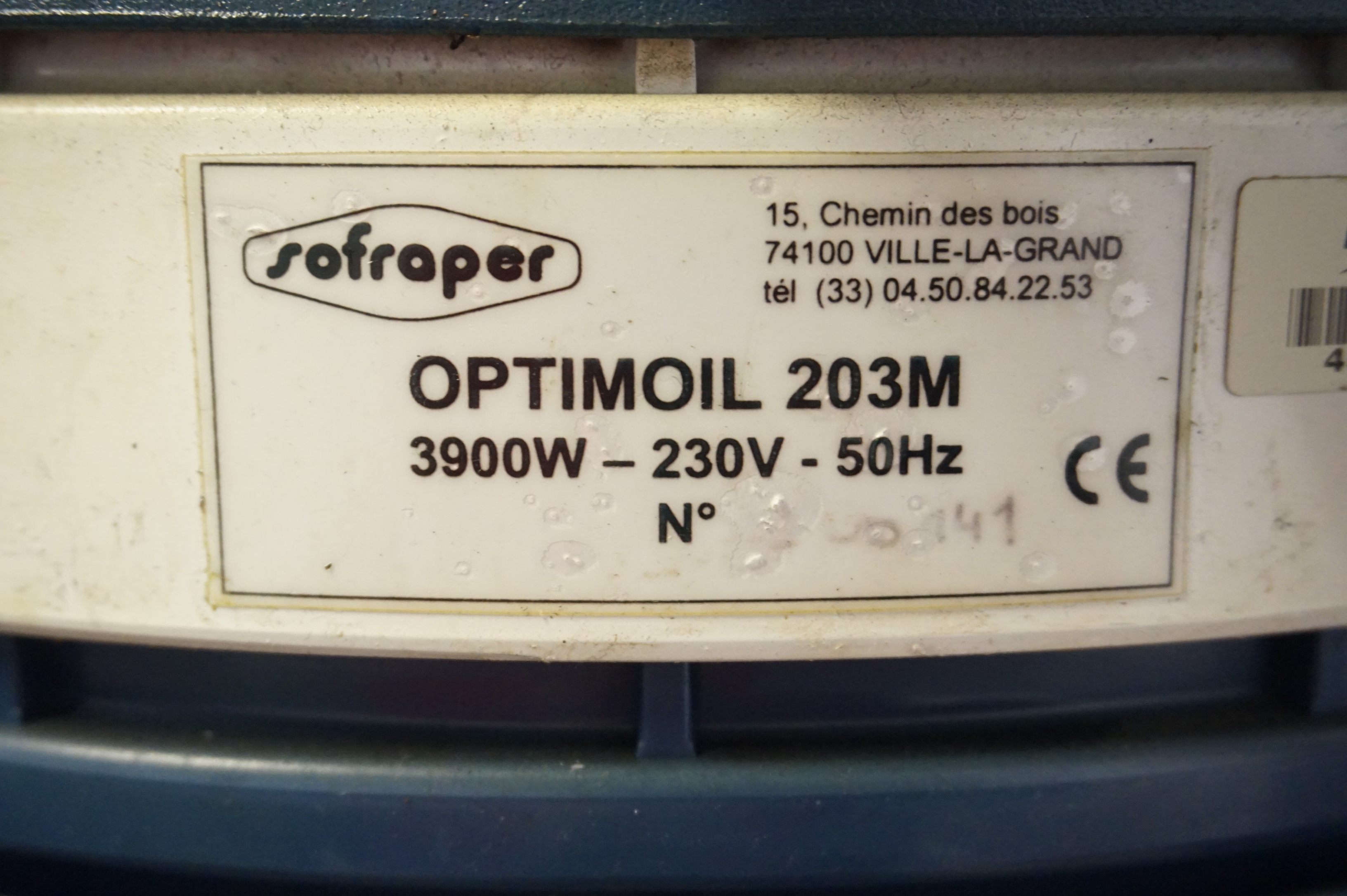 Optimoil 203M Vacuum