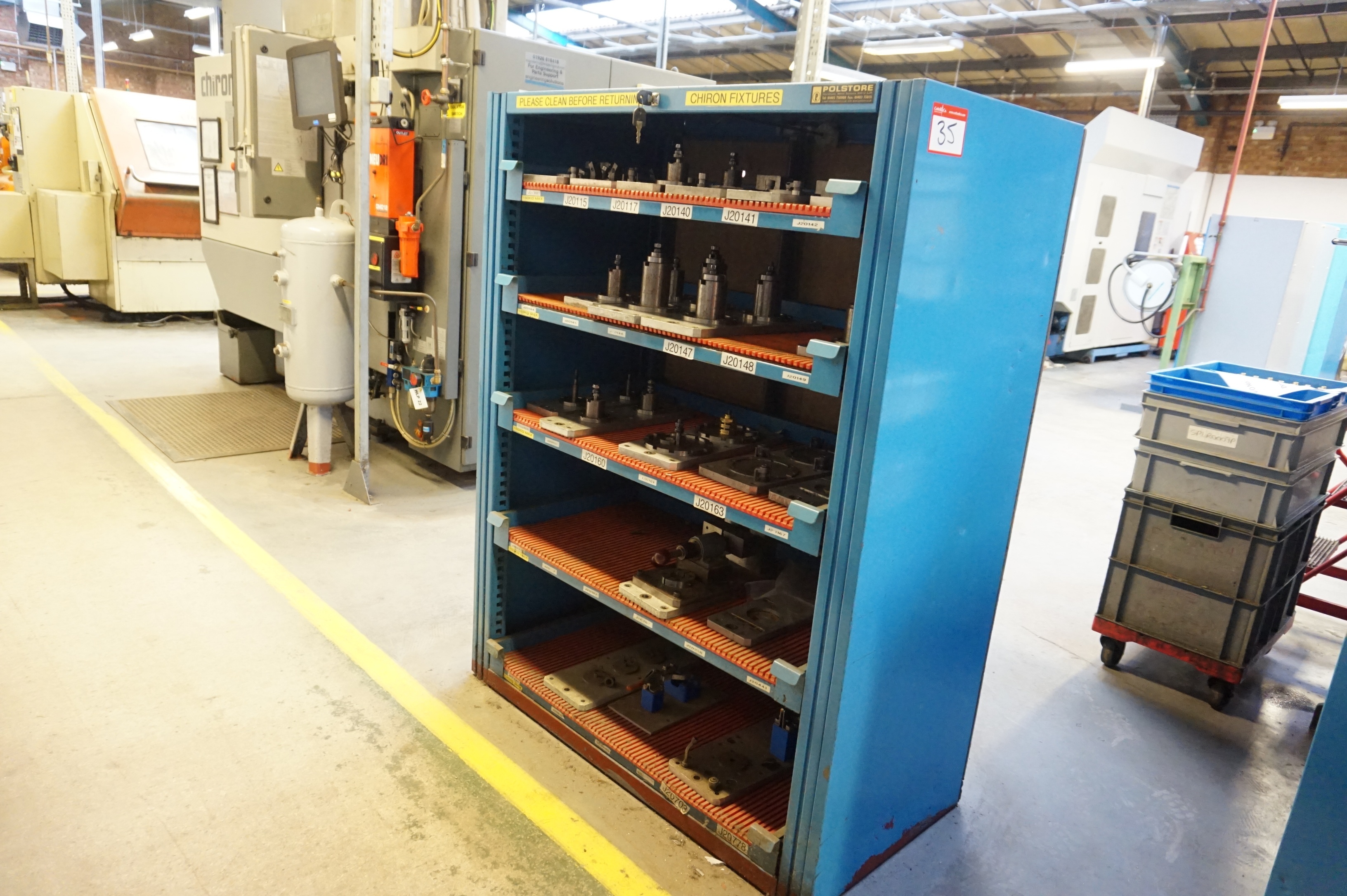 Polstore 5 Shelf Cabinet