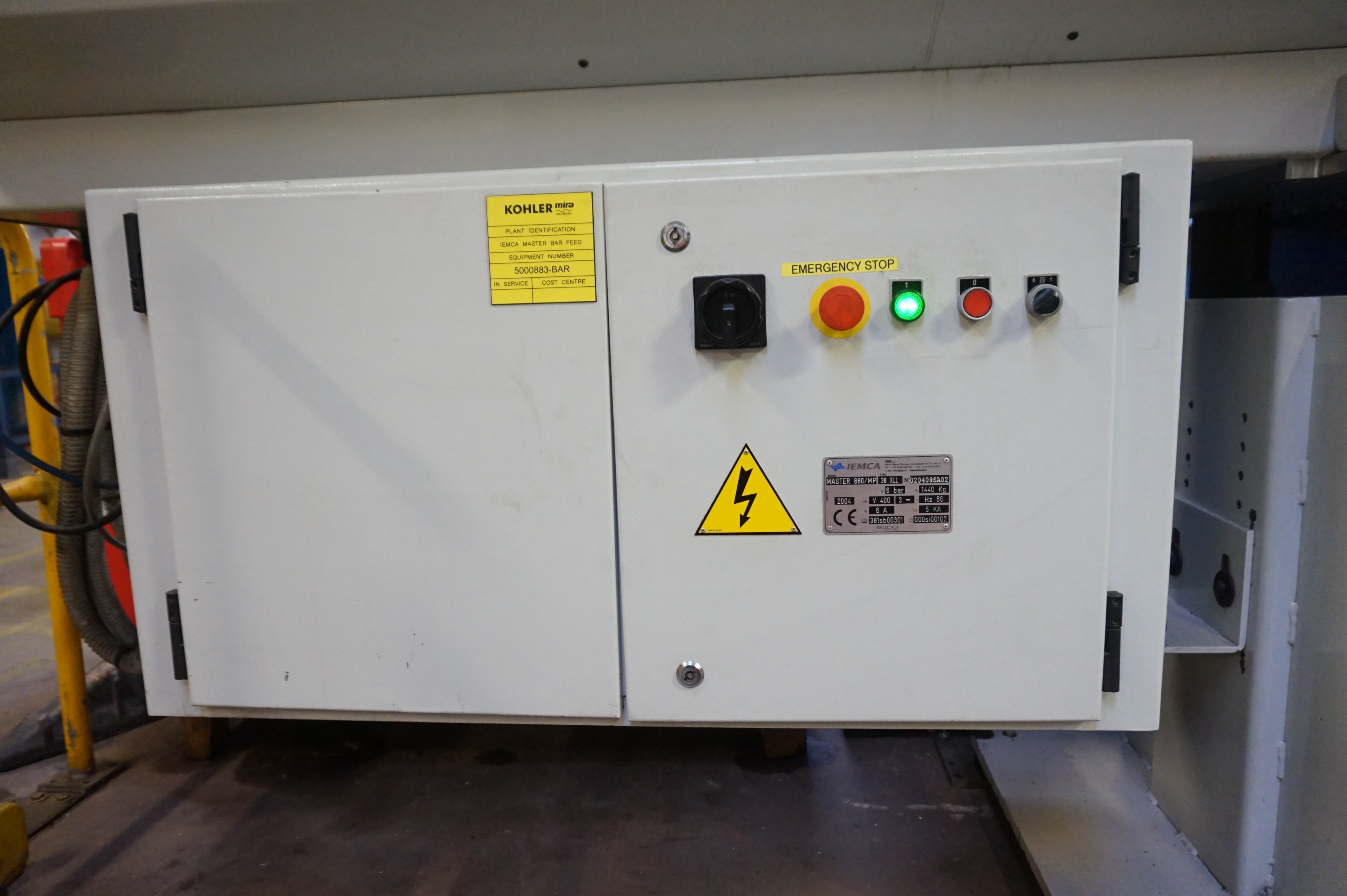 IEMCA Master 880 MP-E Barfeed