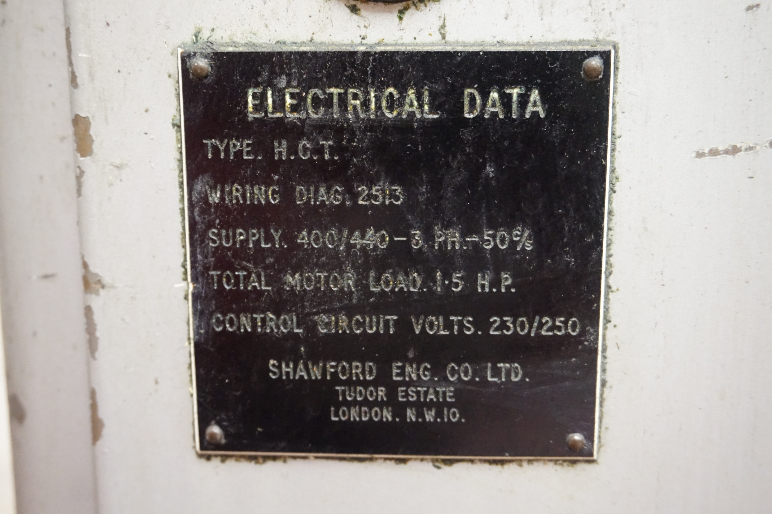Hardinge Flat Bed Lathe