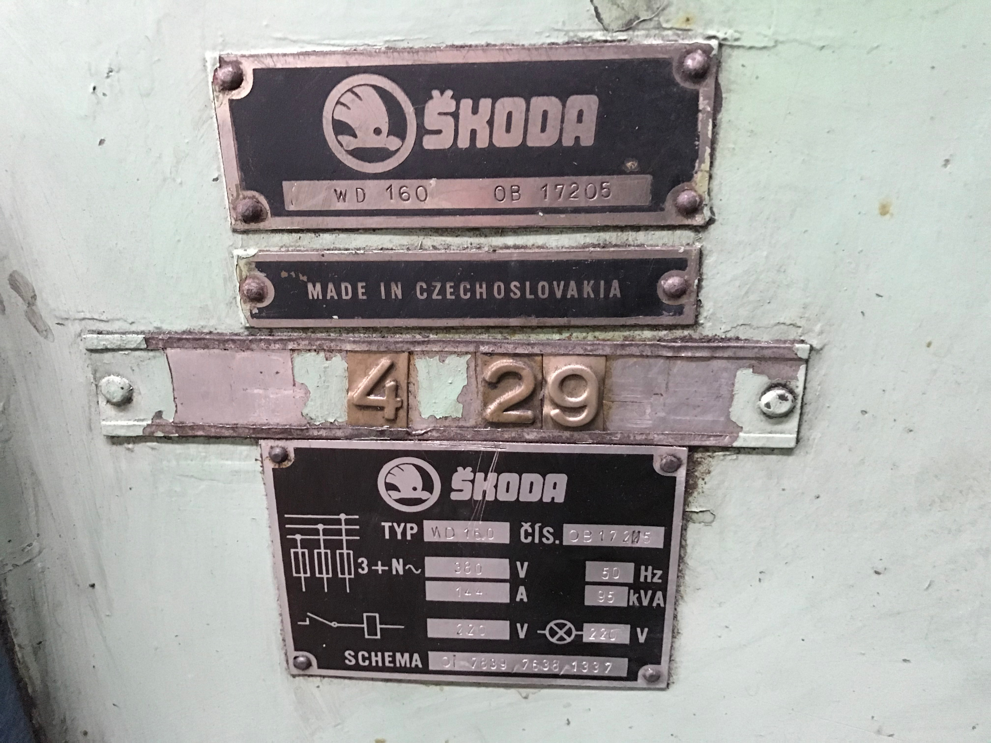 Skoda Type WD160 Horizontal Floor Borer