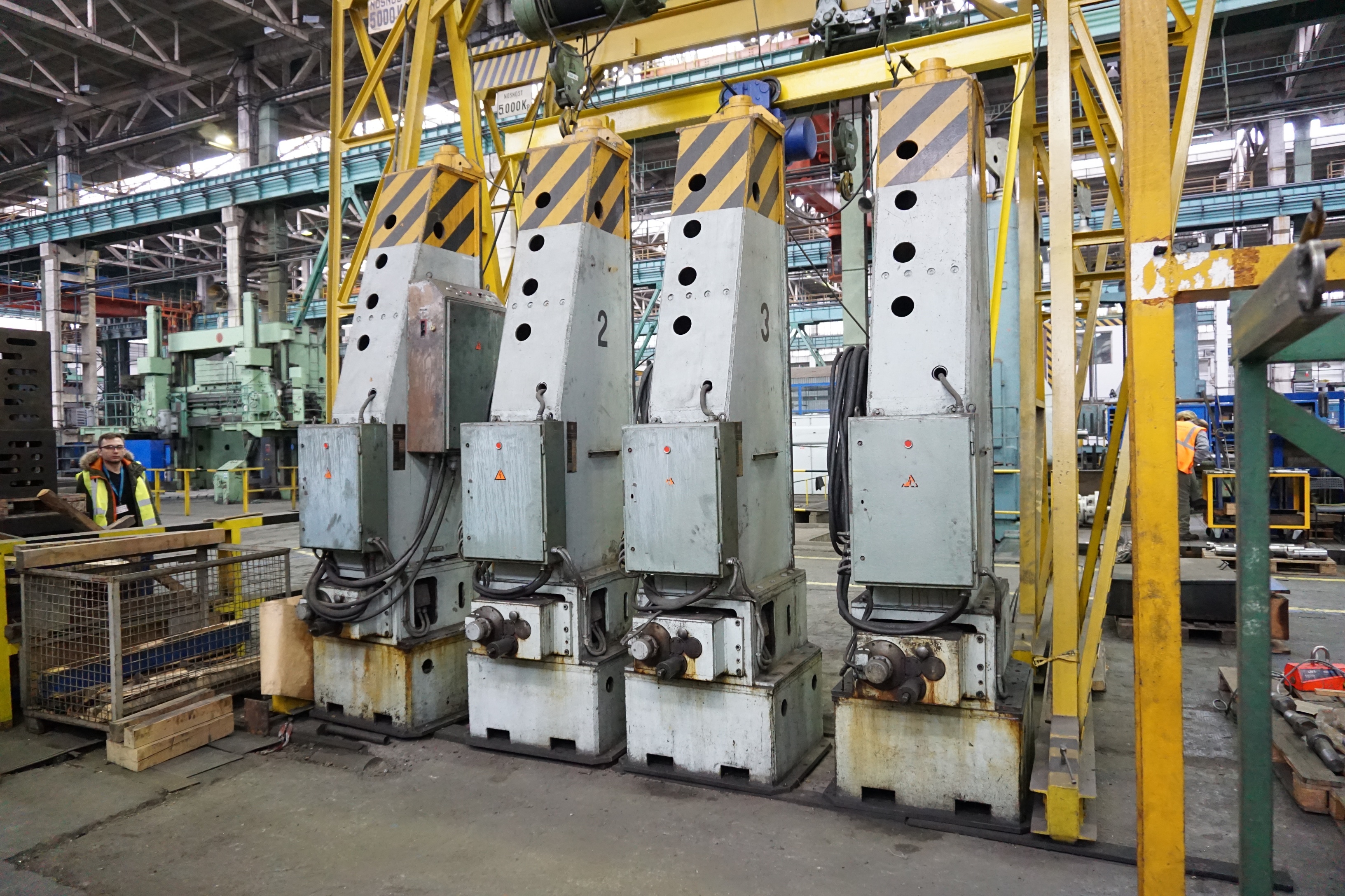 (4) Powered Steady's for Borers