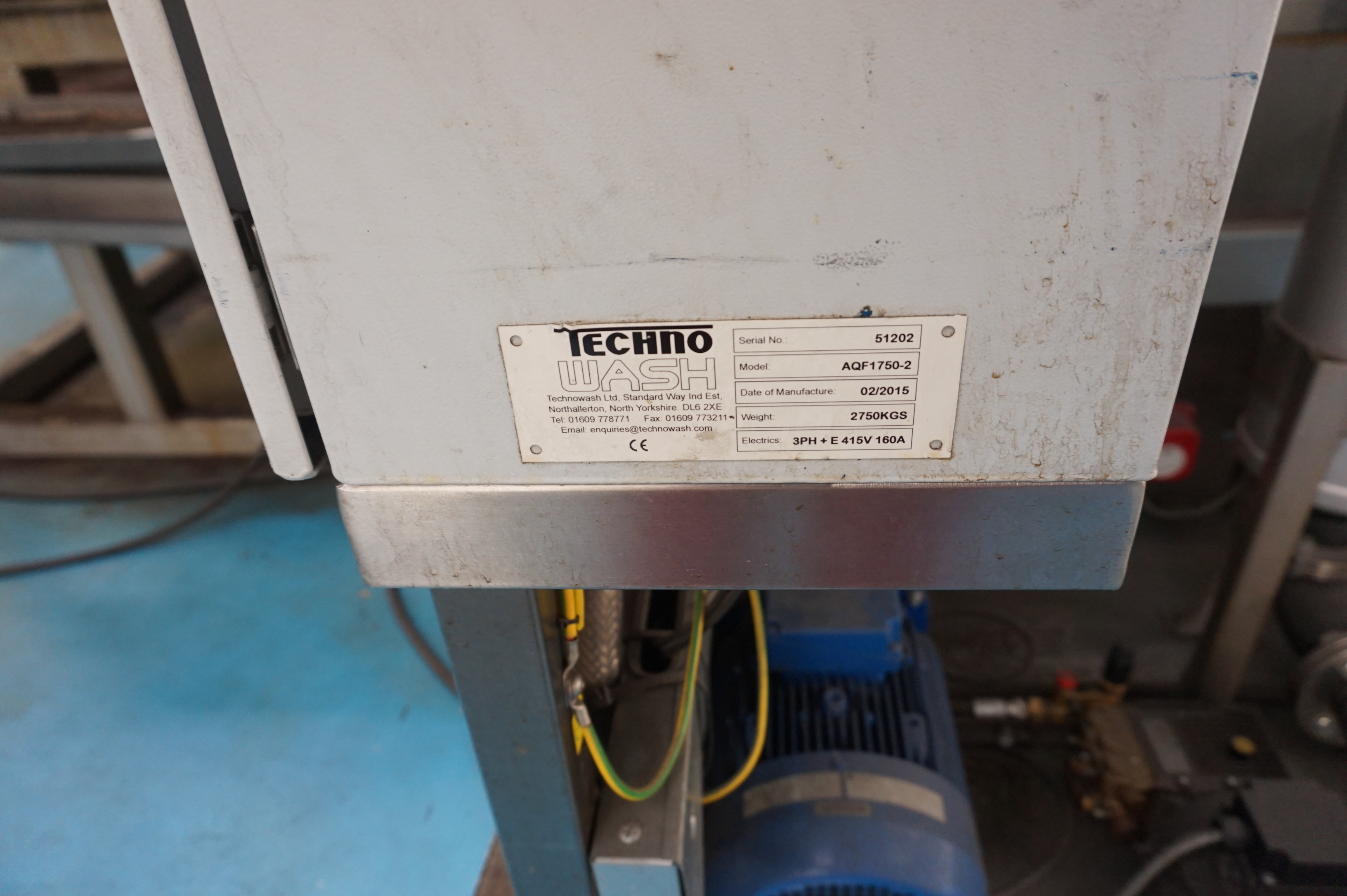 Technowash Model AQF1750-2 Parts Washer