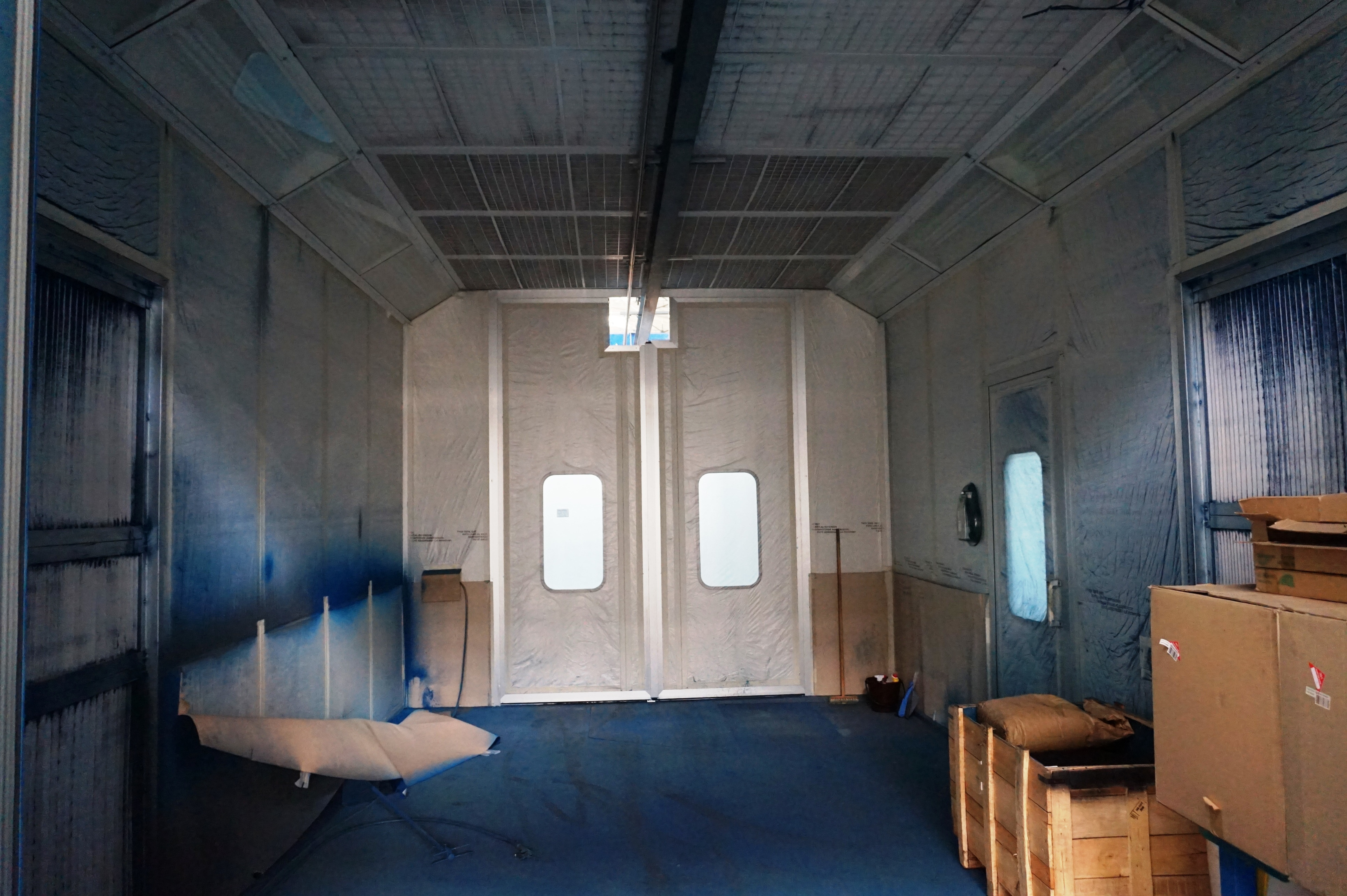 Eco Air Italo-M-SV Manual Paint & Wash Booth
