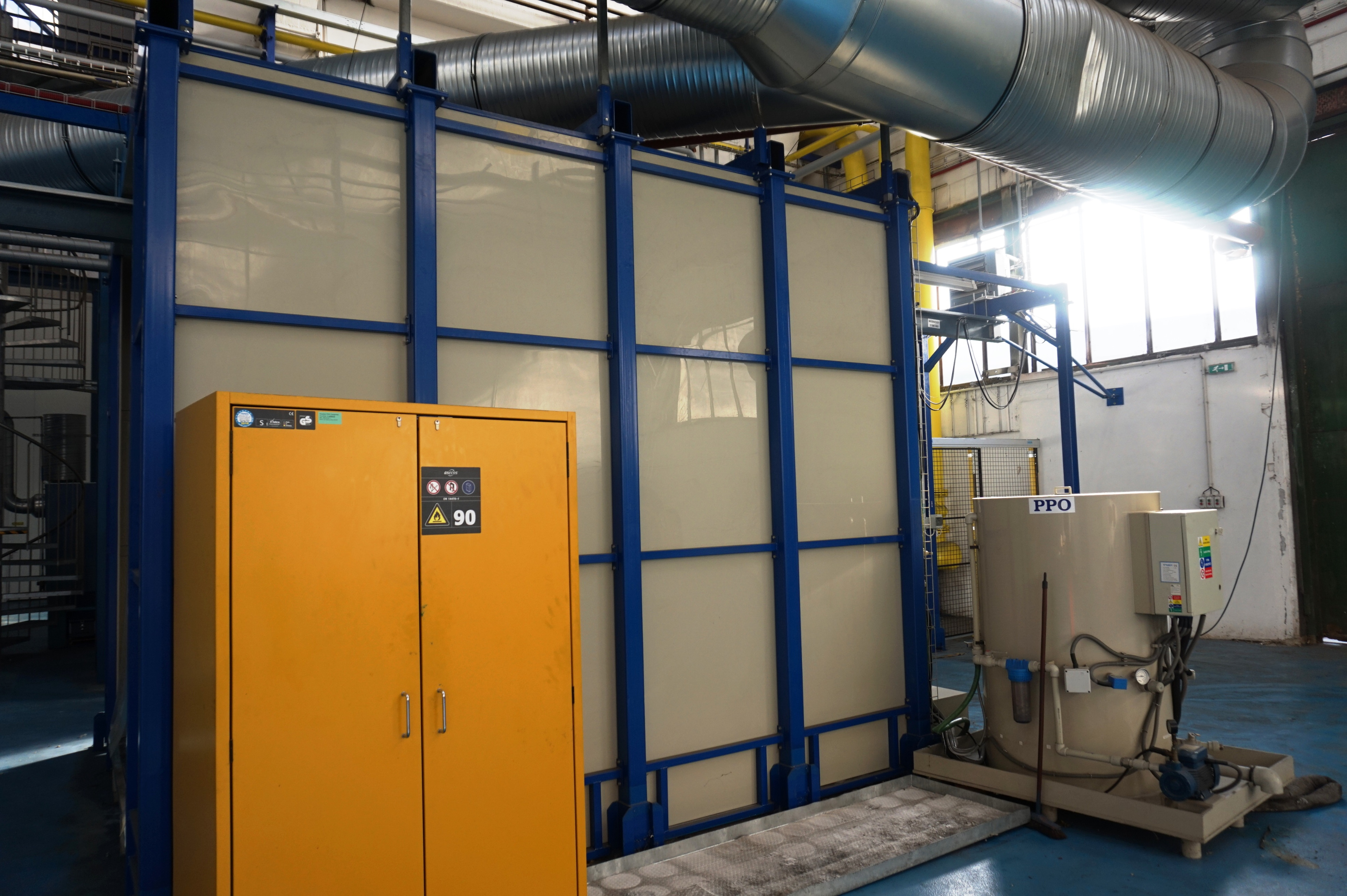 Eco Air Italo-M-SV Manual Paint & Wash Booth