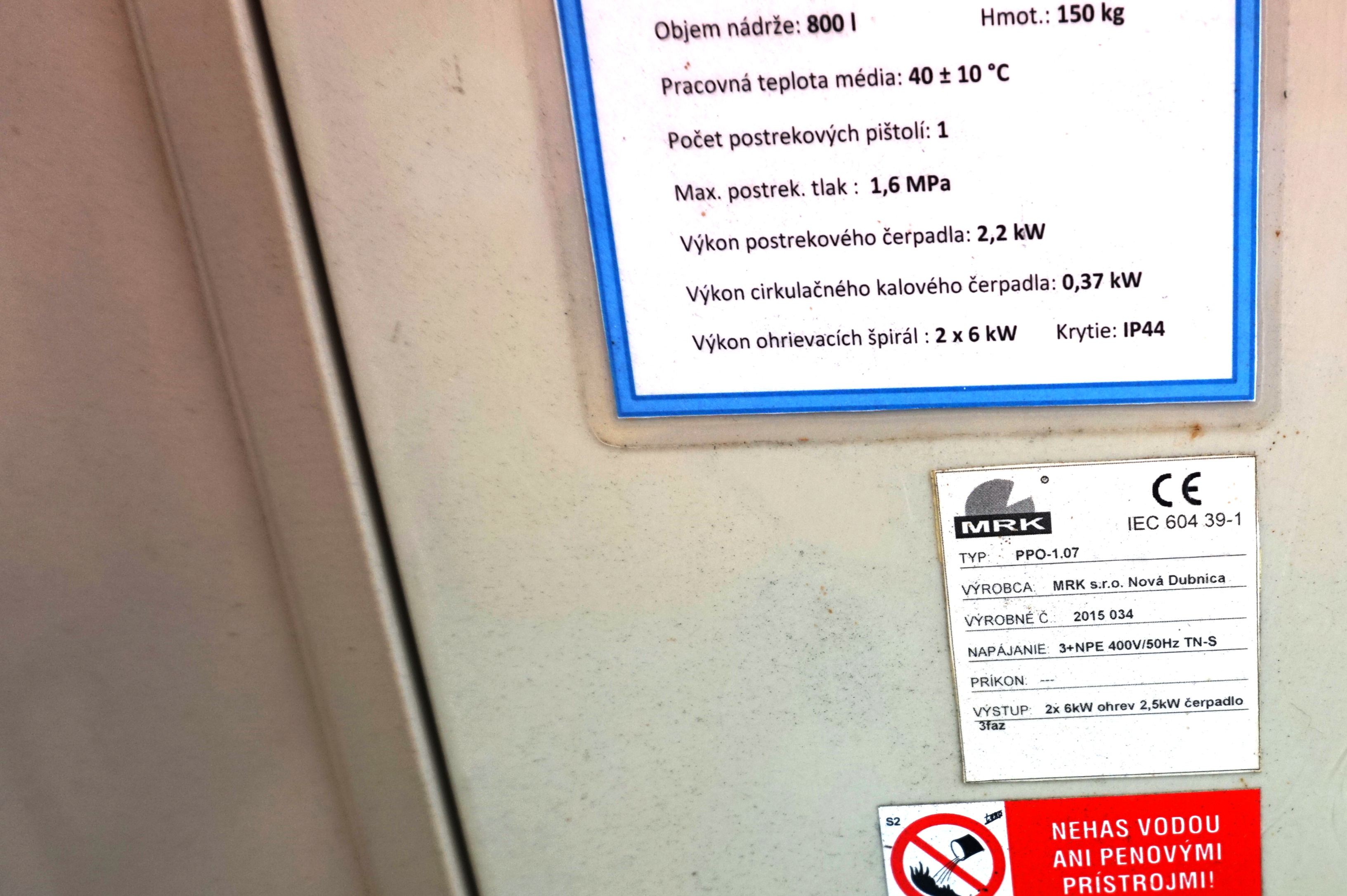 Eco Air Italo-M-SV Manual Paint & Wash Booth