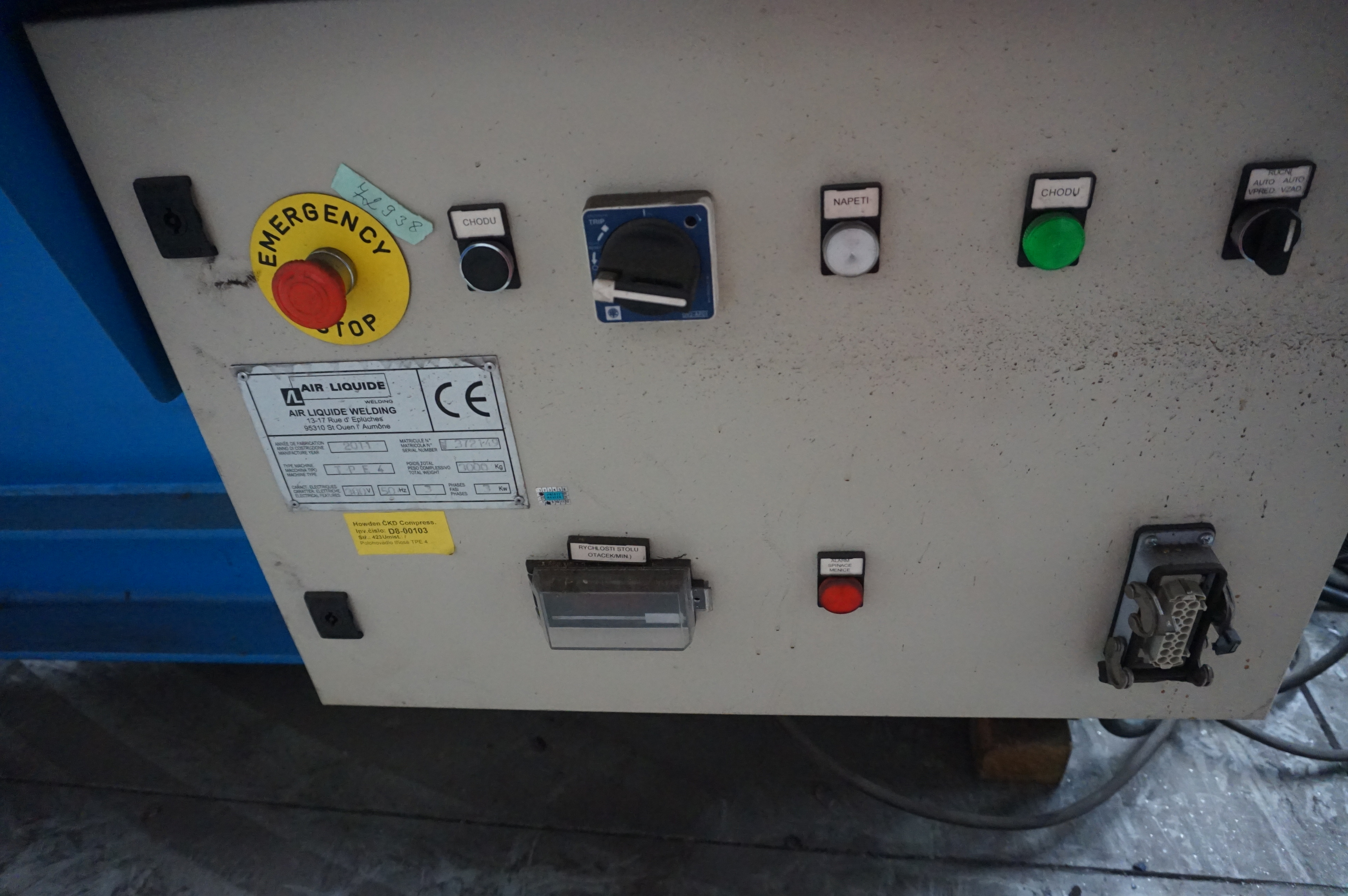 Air Liquide TPE4 Welding Positioner