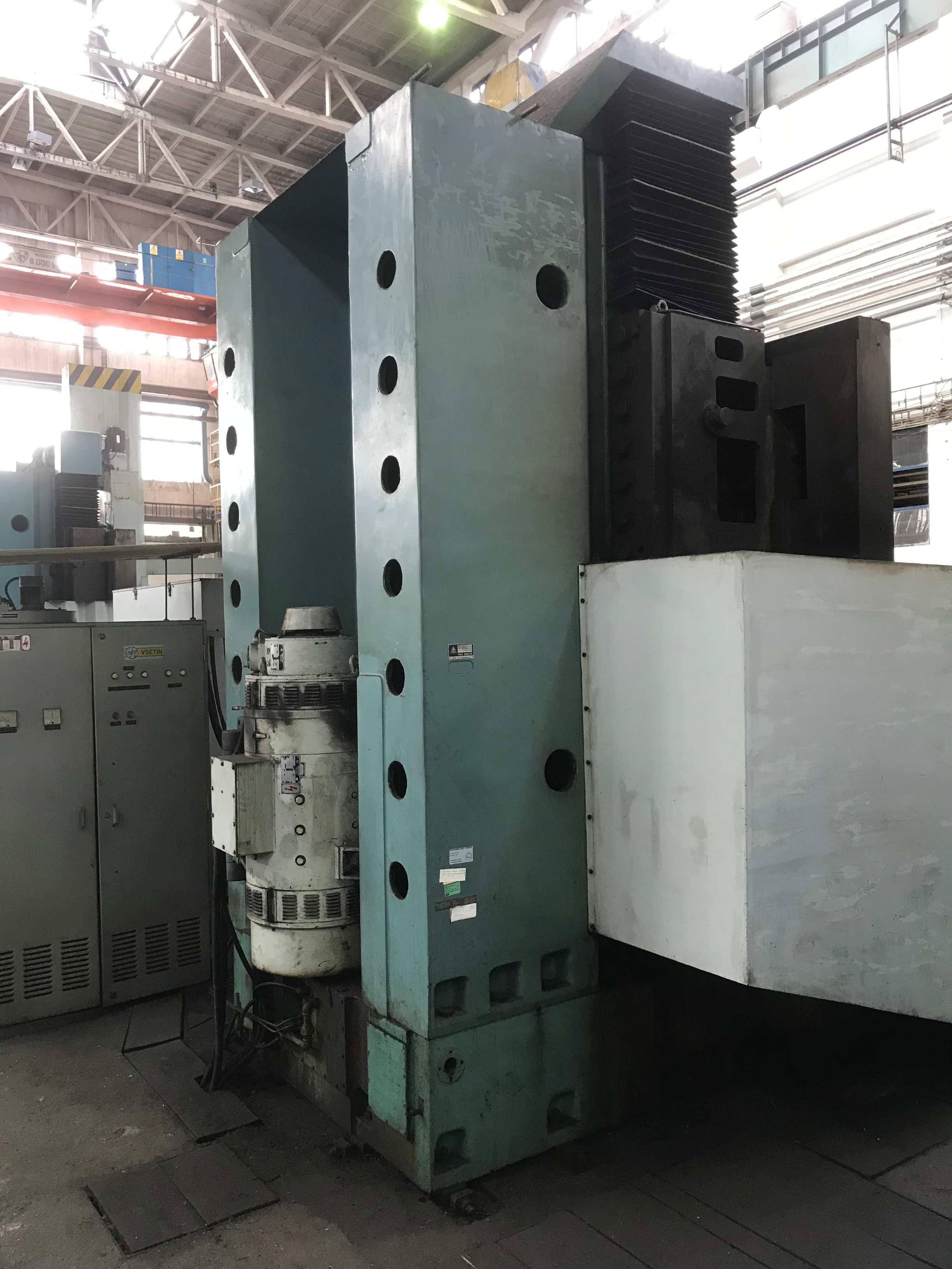 Tos Hulin SKQ 20NC Vertical Turret Lathe