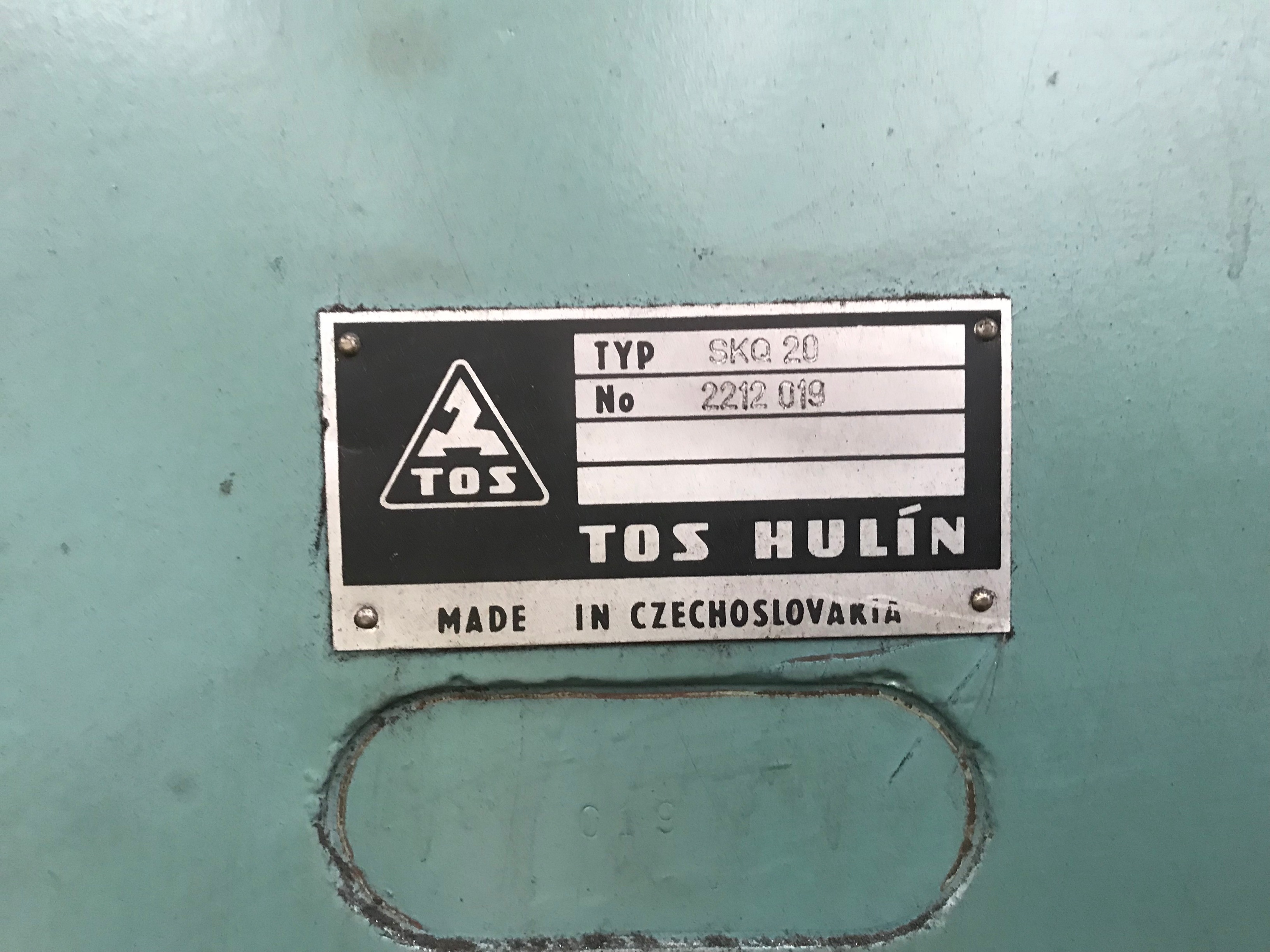 Tos Hulin SKQ 20NC Vertical Turret Lathe