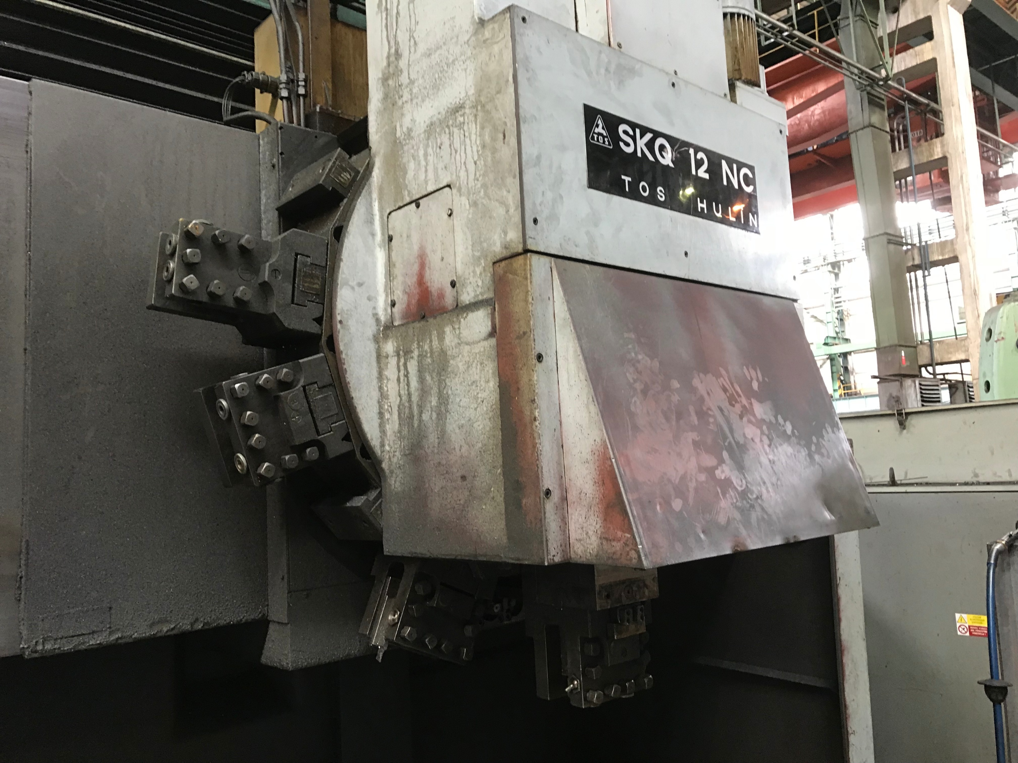 Tos Hulin SKQ12 NC Vertical Turret Lathe