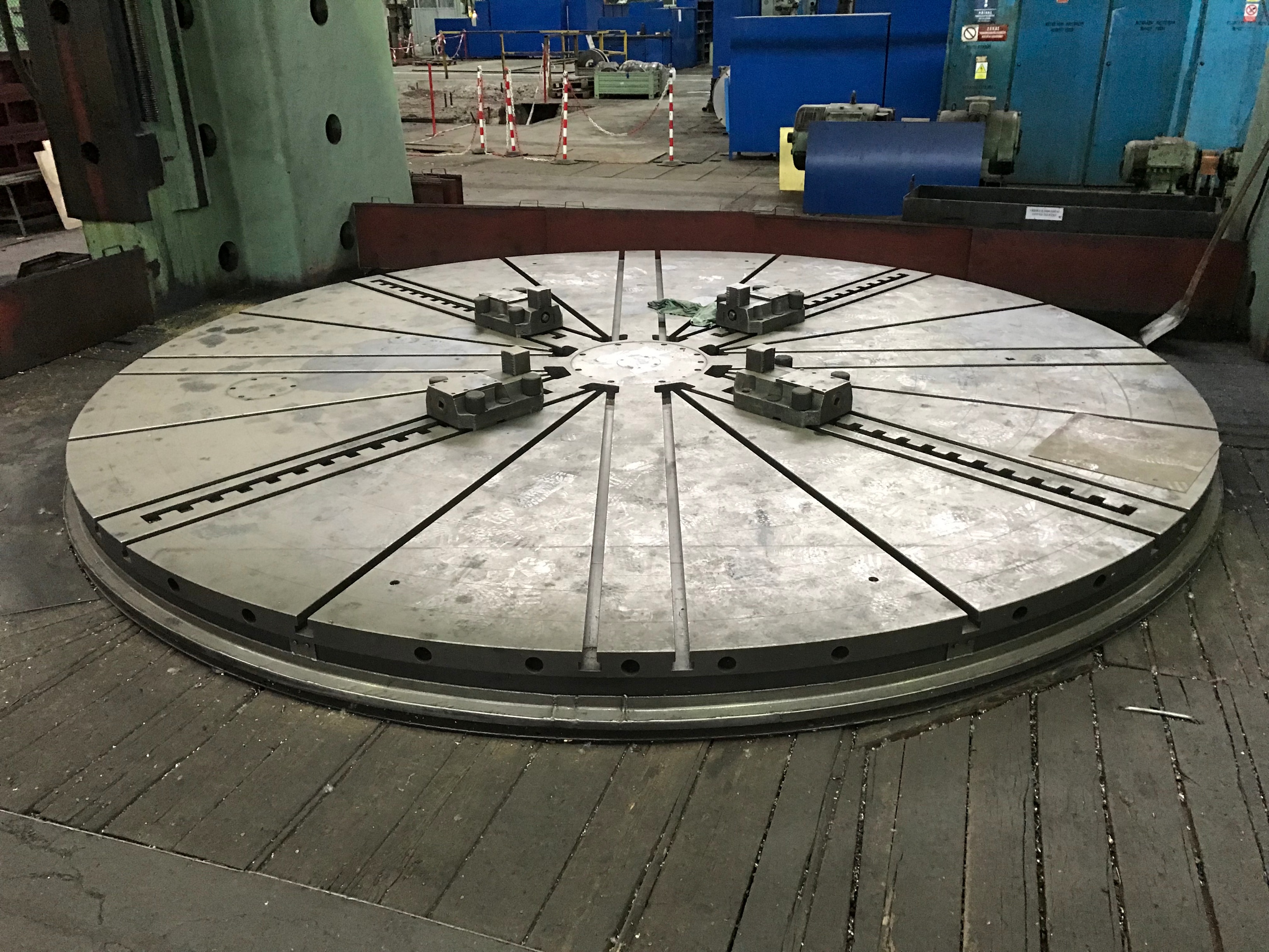 CKD Blansko 50E Twin Column Ram Type Vertical Turning Lathe
