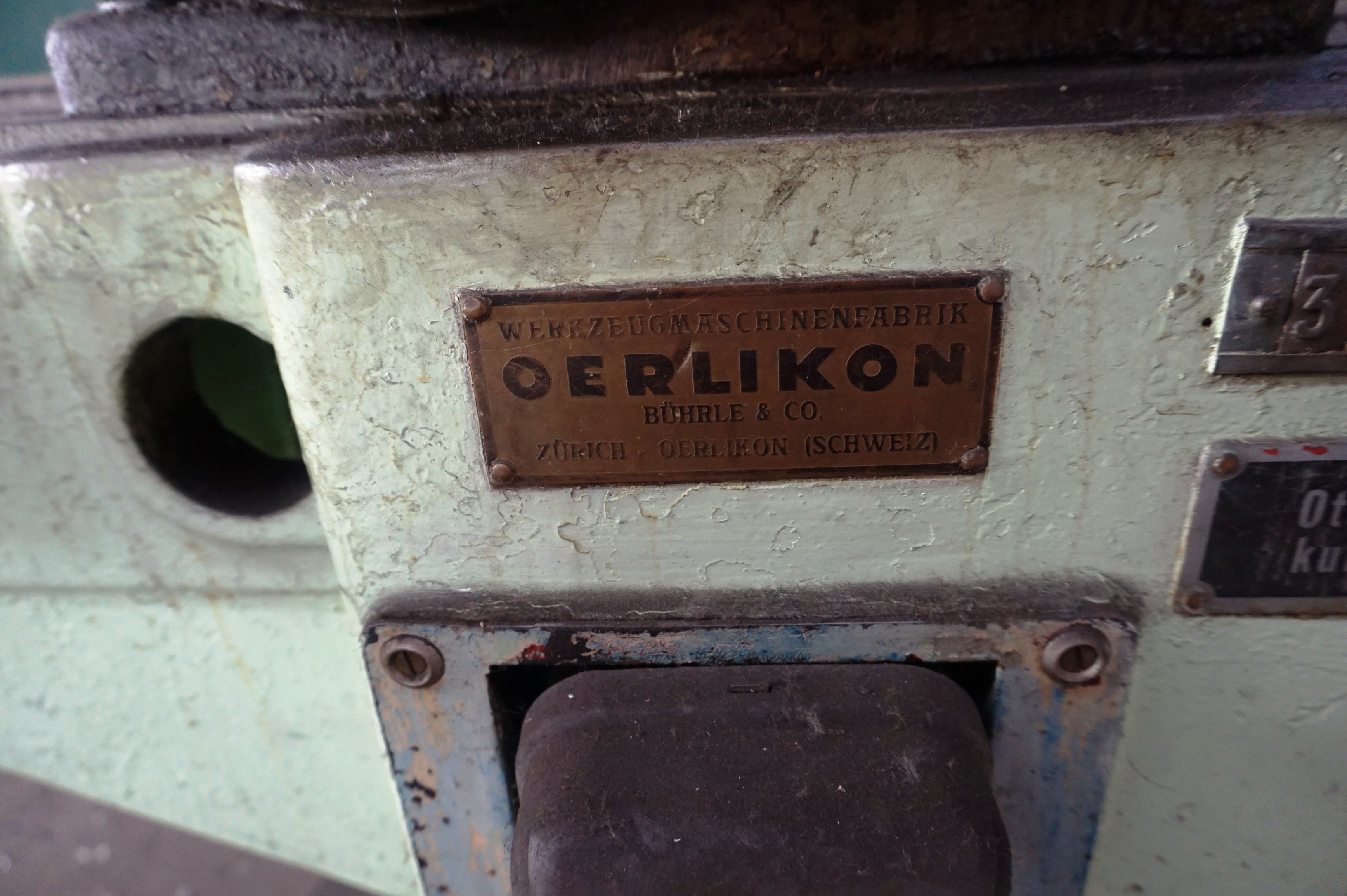Oerlikon Hydraulic Bending Machine