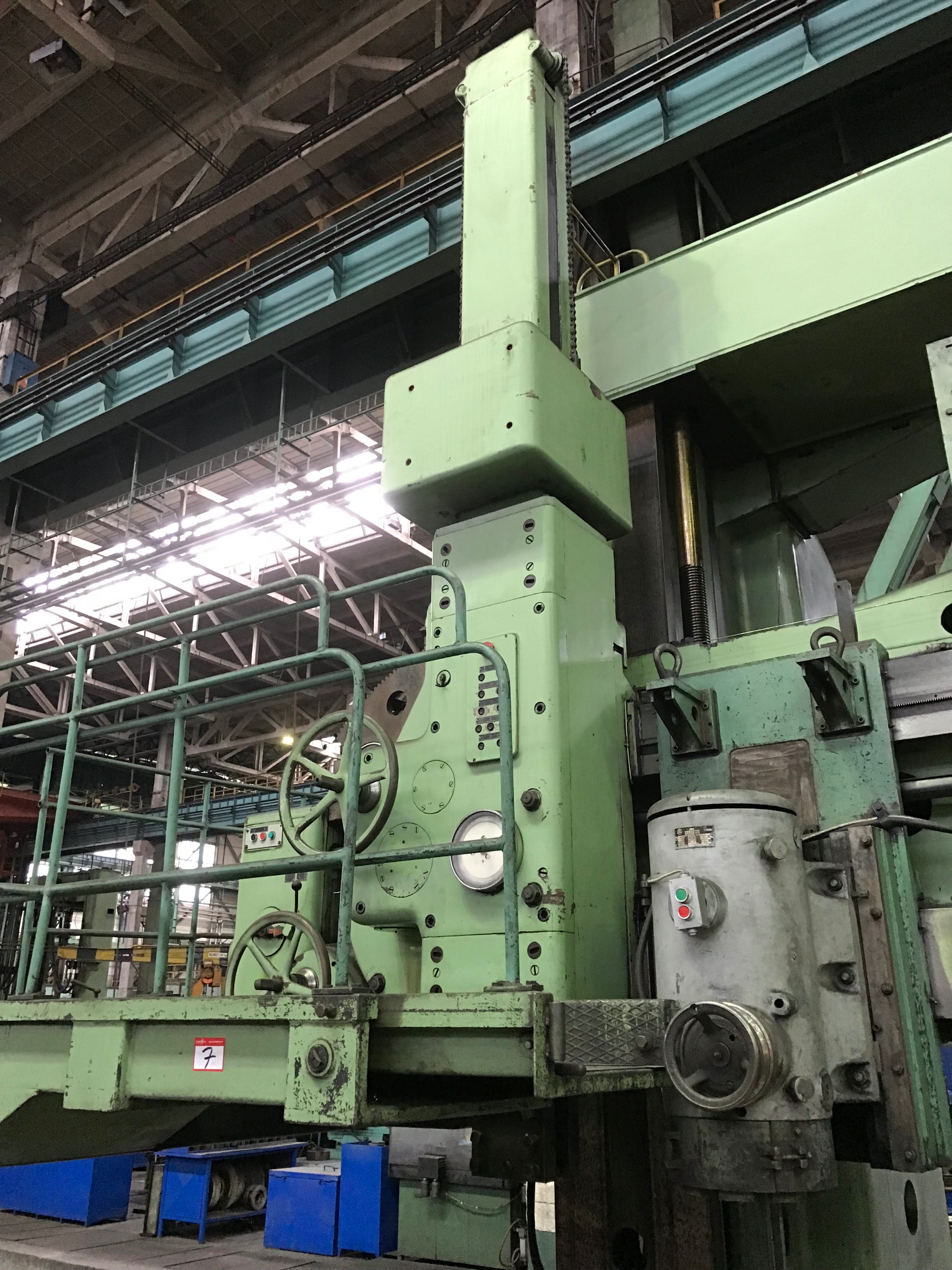 CKD Blansko Type 4000 Twin Column Ram Type Vertical Turning Lathe