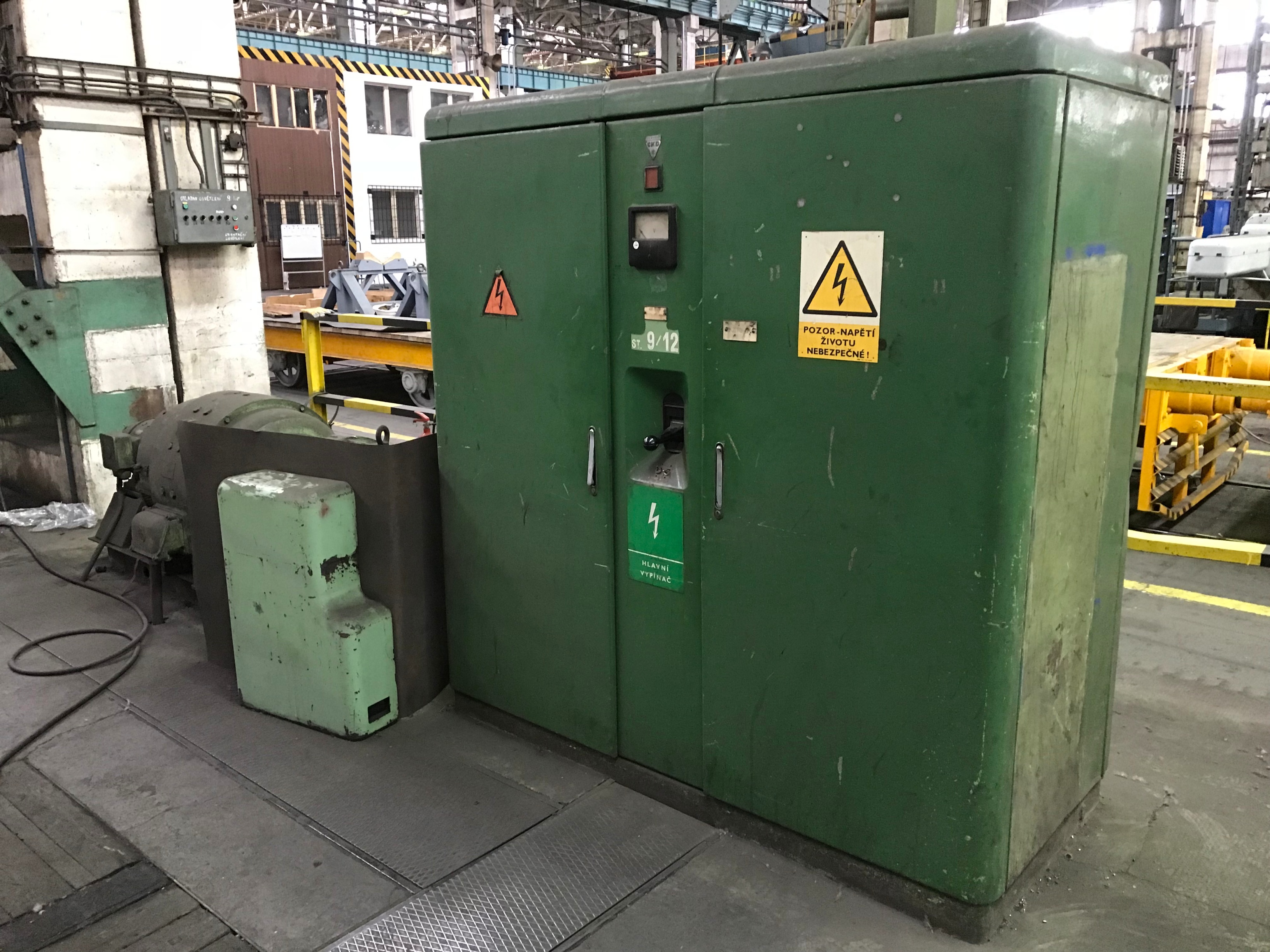 CKD Blansko Type 4000 Twin Column Ram Type Vertical Turning Lathe