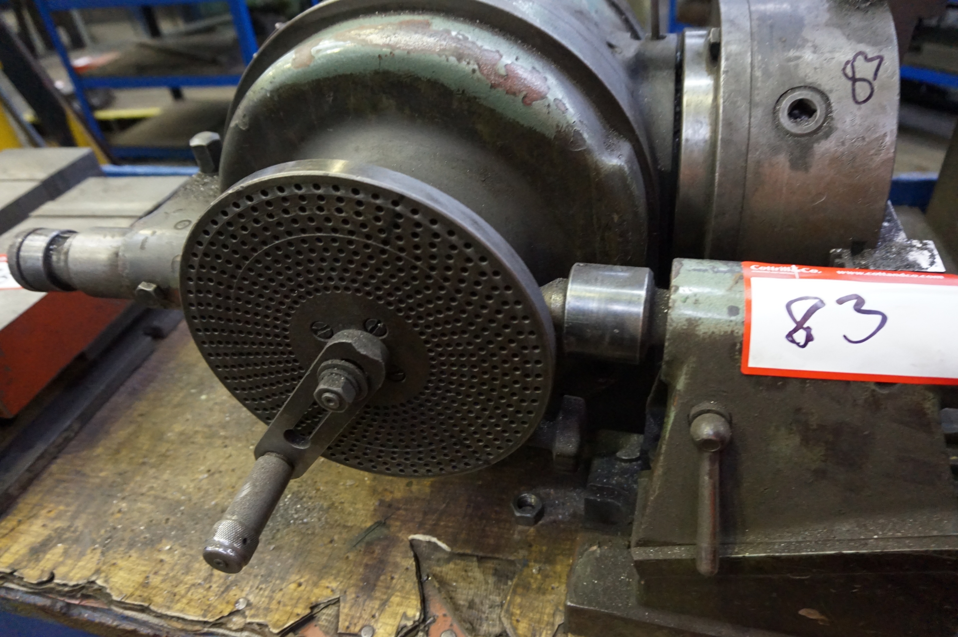 Dividing Head 250mm 4-Jaw Chuck with Tailstock