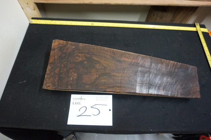 1 Piece of Exhibition Grade Turkish Walnut