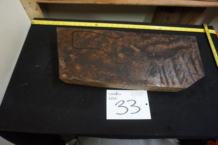 1 Piece of Exhibition Grade Turkish Walnut
