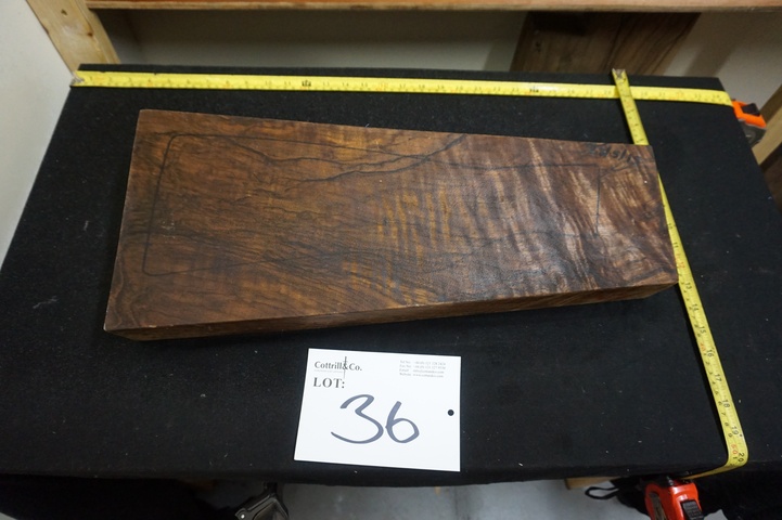 1 Piece of Exhibition Grade Turkish Walnut