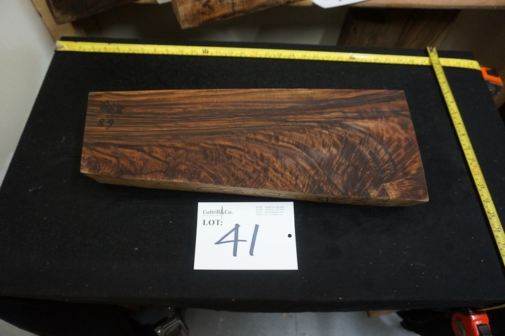 1 Piece of Exhibition Grade Turkish Walnut