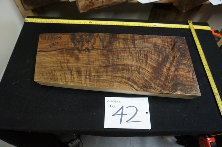 1 Piece of Exhibition Grade Turkish Walnut