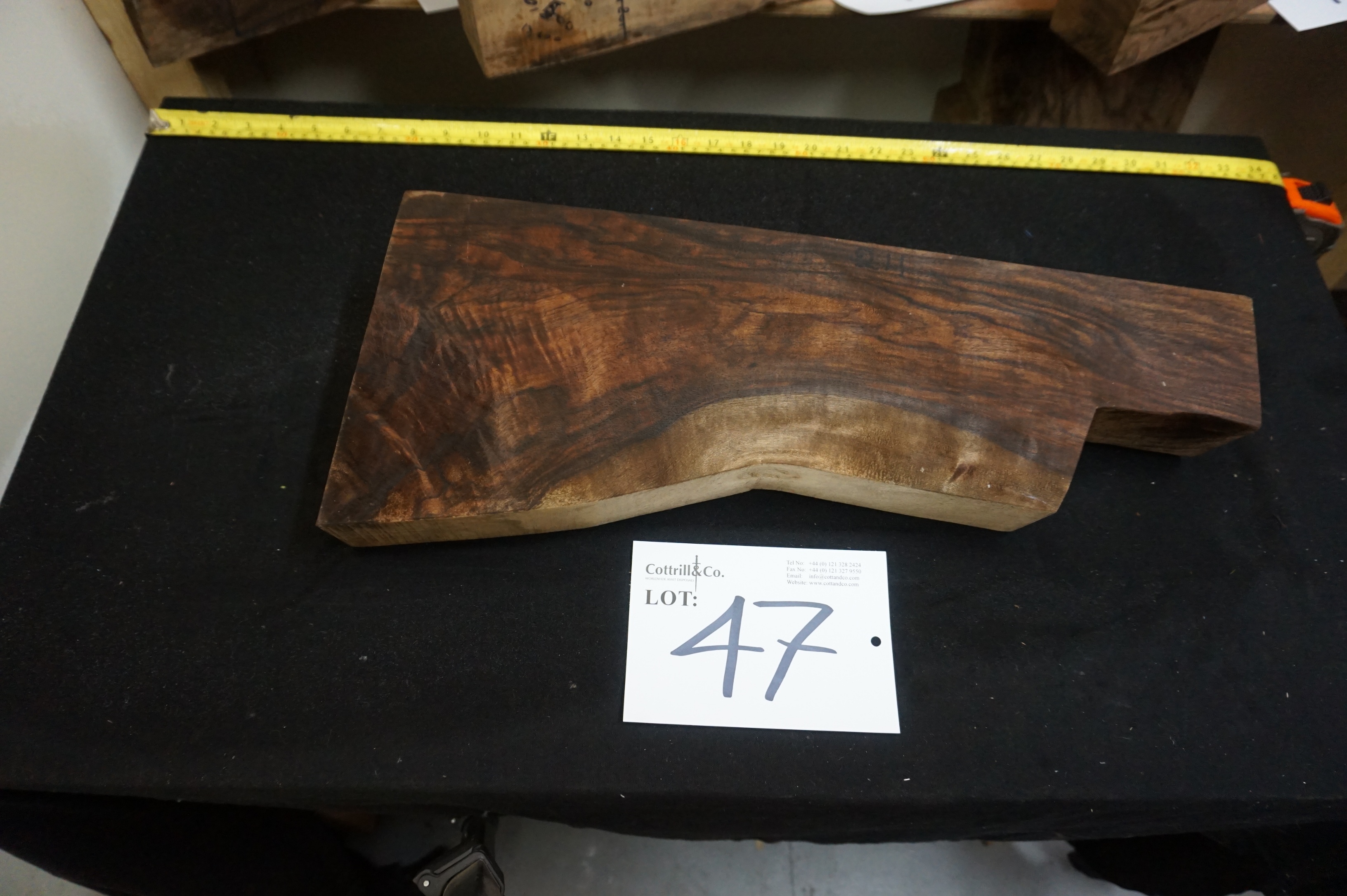 1 Piece of Exhibition Grade Turkish Walnut