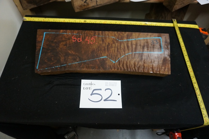 1 Piece of Exhibition Grade Turkish Walnut