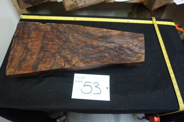 1 Piece of Exhibition Grade Turkish Walnut