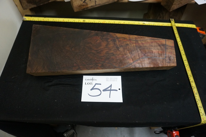 1 Piece of Exhibition Grade Turkish Walnut