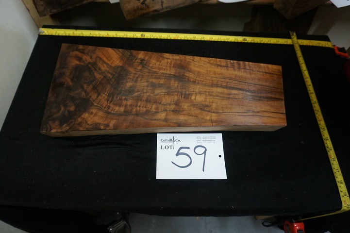 1 Piece of Exhibition Grade Turkish Walnut