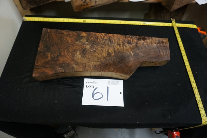 1 Piece of Exhibition Grade Turkish Walnut