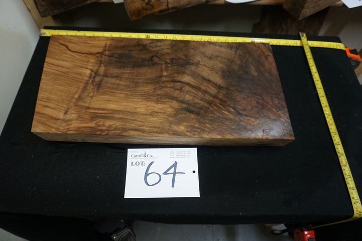 1 Piece of Exhibition Grade Turkish Walnut