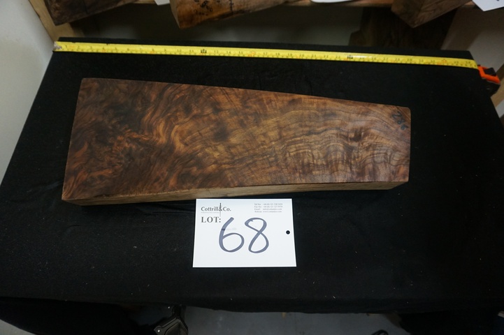 1 Piece of Exhibition Grade Turkish Walnut