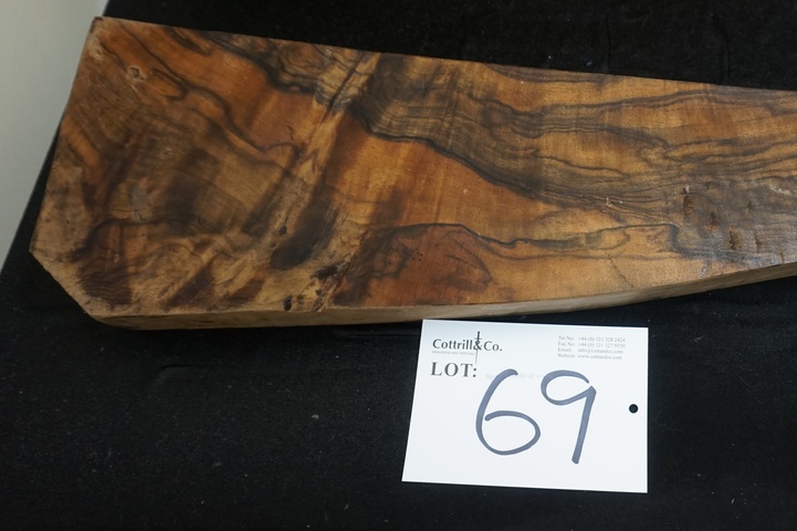 1 Piece of Exhibition Grade Turkish Walnut