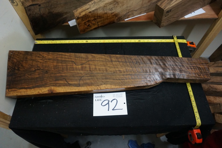 1 Piece of Exhibition Grade Turkish Walnut