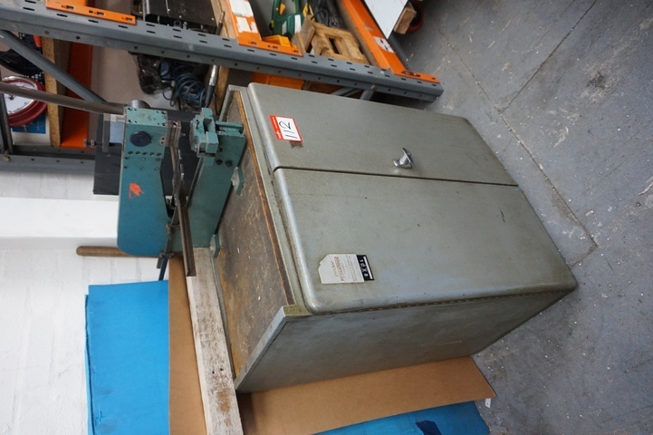 The Hutton Bench Punch Press with Tooling