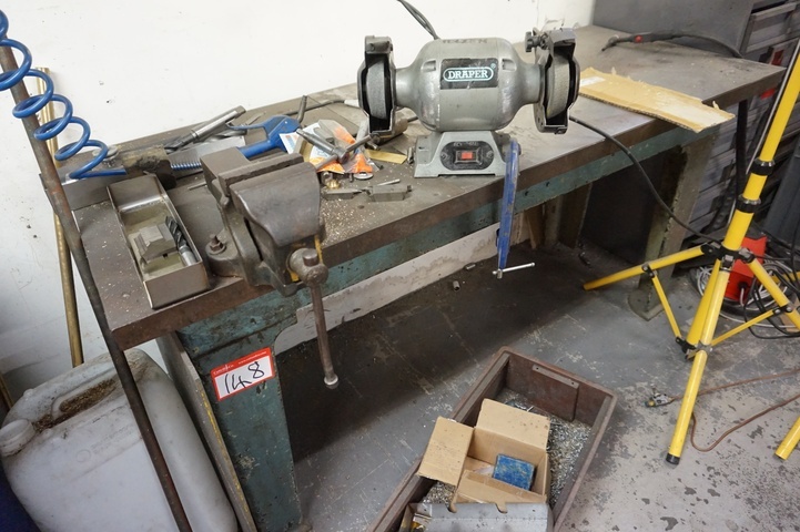 Steel Table 1.5m x 610mm x 760mm high