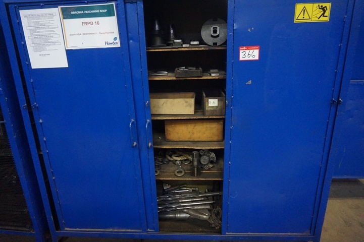 Cabinet with 50 ISO Quick Change Tooling