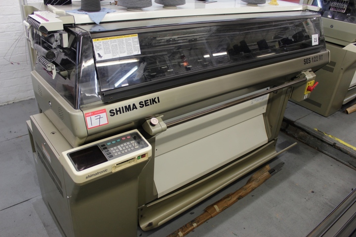 Shima Seiki SES122RT Computerised 10 Gauge Flatbed Knitting Machine