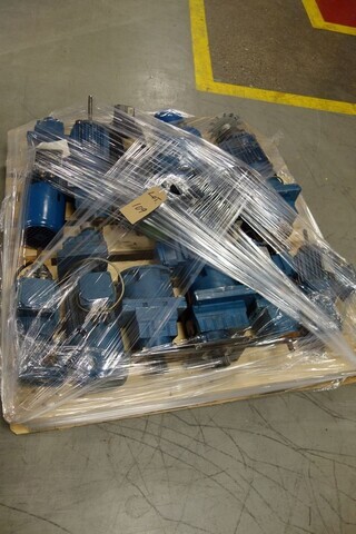 Electric Motors ; on Wooden Pallet